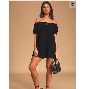 Lulu’s Off the Shoulder Mini Dress